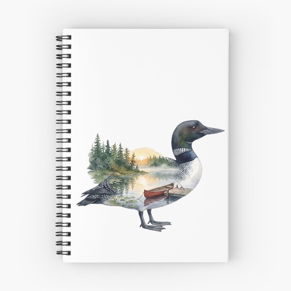 Item preview, Loon Landscape designed and sold by Roy & Tiffany.