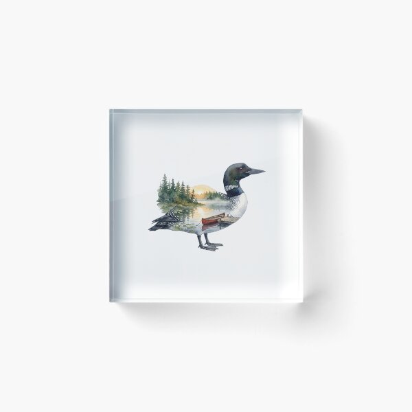 Item preview, Loon Landscape designed and sold by Roy & Tiffany.