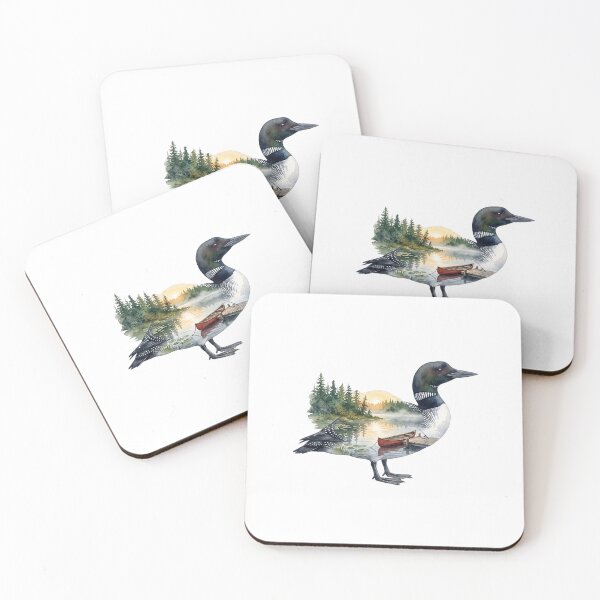 Item preview, Loon Landscape designed and sold by Roy & Tiffany.