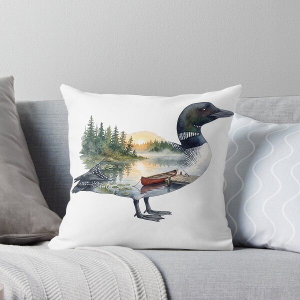 Item preview, Loon Landscape designed and sold by Roy & Tiffany.