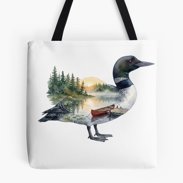Item preview, Loon Landscape designed and sold by Tiffany Roy.