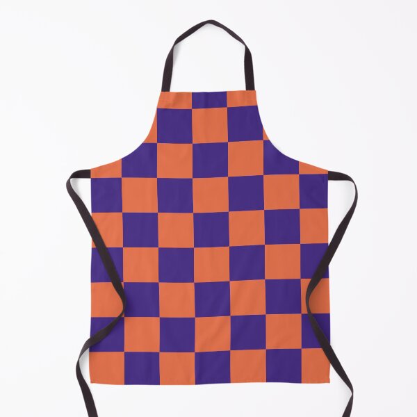 Item preview, Large Checkerboard Pattern in Coral and Royal Purple | Tonal Stories Collection designed and sold by ViviNyks.