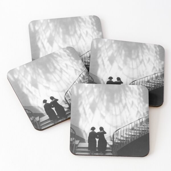 Item preview, Figures in a castle, light and shadow black and white art photograph by Manuel Alvarez Bravo, circa 1920 designed and sold by Astrid Arkhangelsky.