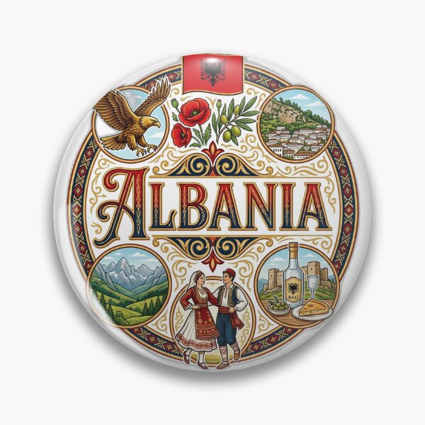 Item preview, Albania designed and sold by FunFitsFactory.
