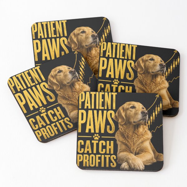 Item preview, Patient Paws Catch Profits Dog Trader Design designed and sold by PipForgeStudio .