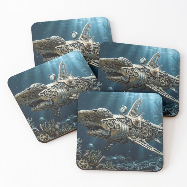 Item preview, Steampunk Hammerhead Shark designed and sold by andreisky.
