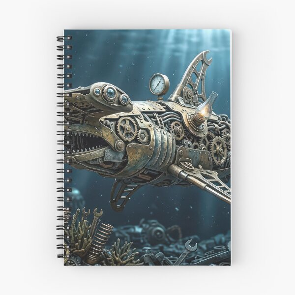 Artikelvorschau, Steampunk-Hammerhai entworfen und verkauft von andreisky.