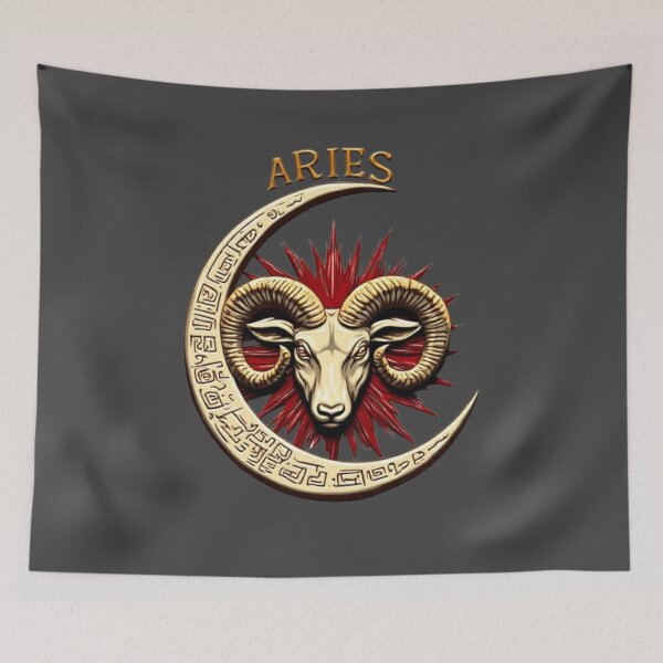 Item preview, Aries Zodiac Celestial Seal | Elysium Echoes Icon designed and sold by Shift-Bloom.