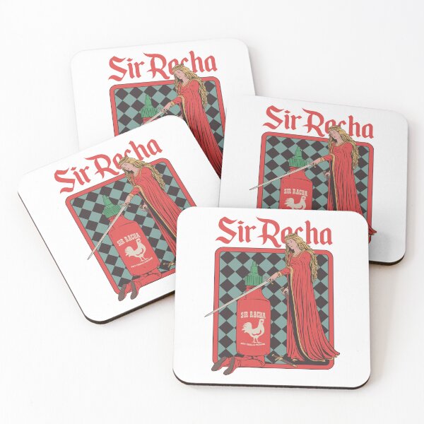 Item preview, Sir Racha Medieval Sriracha Pun Fantasy Design designed and sold by PixlCrypt.