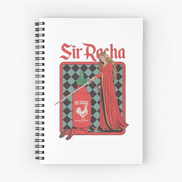 Item preview, Sir Racha Medieval Sriracha Pun Fantasy Design designed and sold by PixlCrypt.