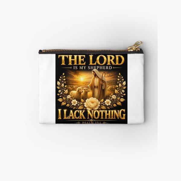 Item preview, The Lord Is My Shepherd, I Lack Nothing – Psalm 23:1 | Christian Wall Art & Home Décor designed and sold by KINGDOM GOLD STUDIO.