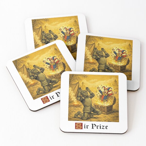 Item preview, Sir Prize Funny Medieval Knight Jester Pun designed and sold by PixlCrypt.