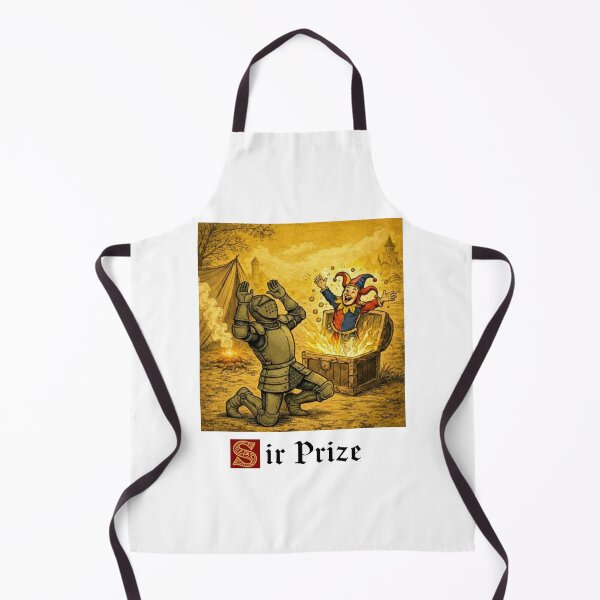 Item preview, Sir Prize Funny Medieval Knight Jester Pun designed and sold by PixlCrypt.