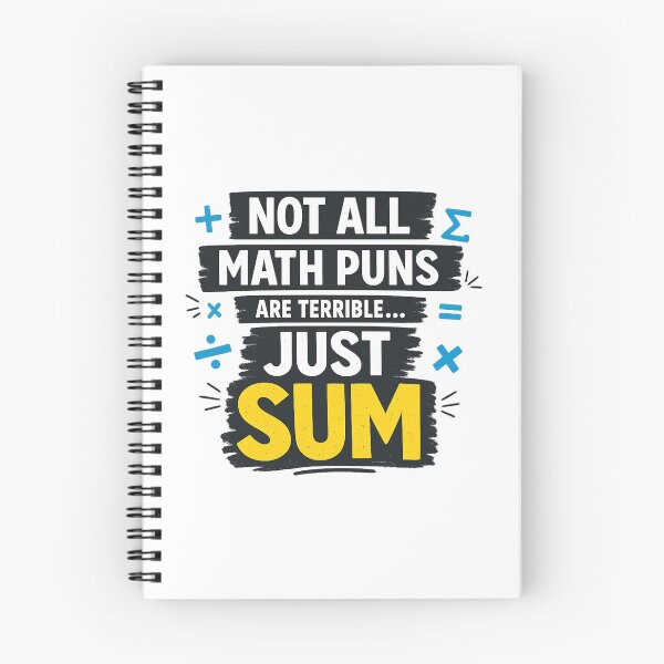 Item preview, Funny Math Pun – Not All Math Puns Are Terrible Just Sum designed and sold by Lotta Luxxa Lifestyle.