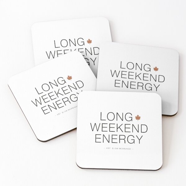 Item preview, Long Weekend Energy Minimal Typography | Modern Civic Day  designed and sold by InspiredCreatives.