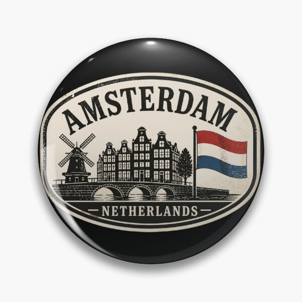 Item preview, Amsterdam - Netherlands designed and sold by GoodOldVintage.