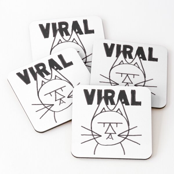 Item preview, FeltTipCat - Viral designed and sold by felttipcat.