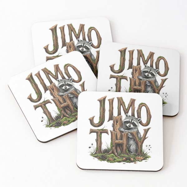 Item preview, Jimothy Funny Raccoon Woodland Meme Rustic Forest designed and sold by PixlCrypt.