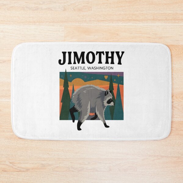 Item preview, Jimothy Raccoon Seattle Washington Vintage Sunset Nature designed and sold by PixlCrypt.