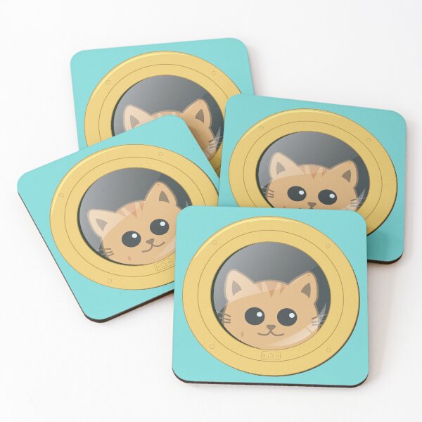 Item preview, Cute Cat Behind Boat Porthole Ginger Kitten designed and sold by CreativeBridge.