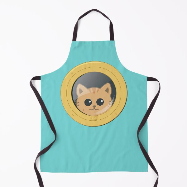 Item preview, Cute Cat Behind Boat Porthole Ginger Kitten designed and sold by CreativeBridge.