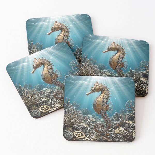 Item preview, Steampunk seahorse designed and sold by andreisky.