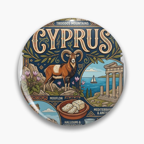 Aperçu de l'œuvre Chypre créée et vendue par FunFitsFactory.