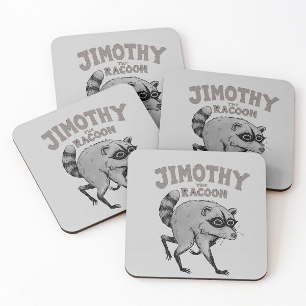 Item preview, Jimothy the Raccoon | Funny Vintage Woodland Animal | Cute Trash Panda Illustration designed and sold by flowerpower999.