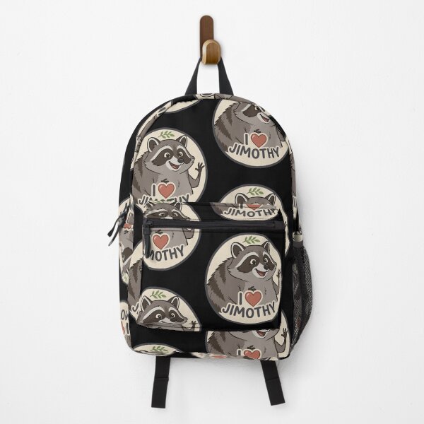 Item preview, I Love Jimothy Cute Viral Raccoon Meme Fan Art designed and sold by PixlCrypt.
