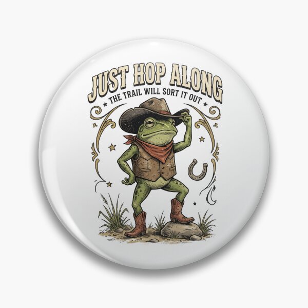 Item preview, Cowboy Frog designed and sold by Tiffany Roy.