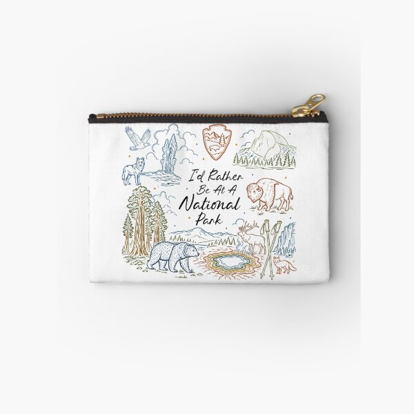 Item preview, National Park Adventure Shirt Hiking Camping Nature Outdoorsy Wildlife Tee Mountain Hiking America Parks Lovers Gift For Her Granola Girl designed and sold by LessIsLoud.