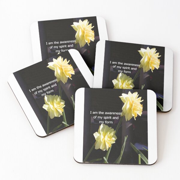 Item preview, Two daffodils photograph with inspirational message designed and sold by Natimo-Studio.