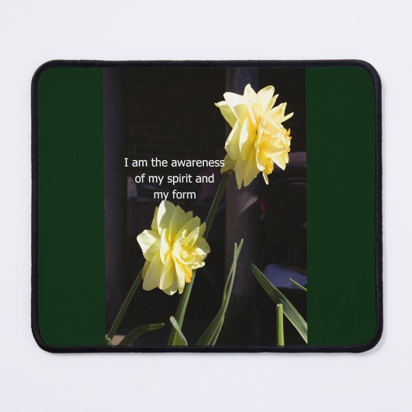 Item preview, Two daffodils photograph with inspirational message designed and sold by Natimo-Studio.