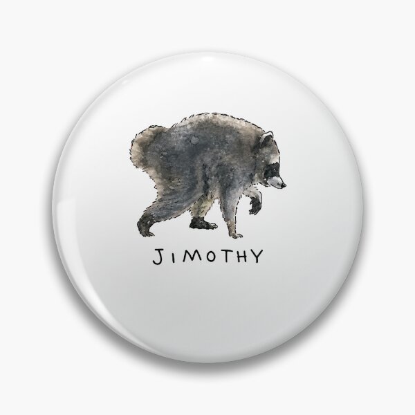 Item preview, Jimothy Watercolor Raccoon Viral Wildlife Fan Art designed and sold by PixlCrypt.