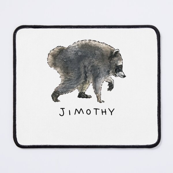 Item preview, Jimothy Watercolor Raccoon Viral Wildlife Fan Art designed and sold by PixlCrypt.