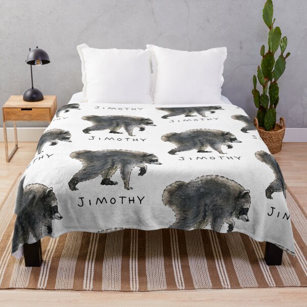 Item preview, Jimothy Watercolor Raccoon Viral Wildlife Fan Art designed and sold by PixlCrypt.