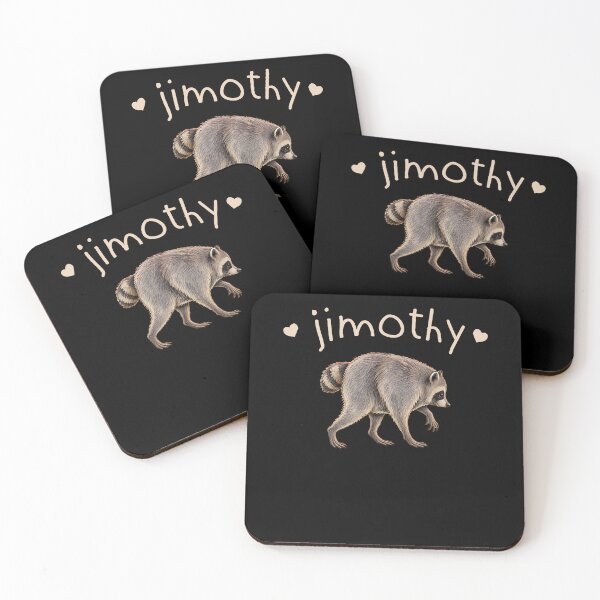 Item preview, Vintage Jimothy Raccoon Viral Wildlife Meme designed and sold by PixlCrypt.