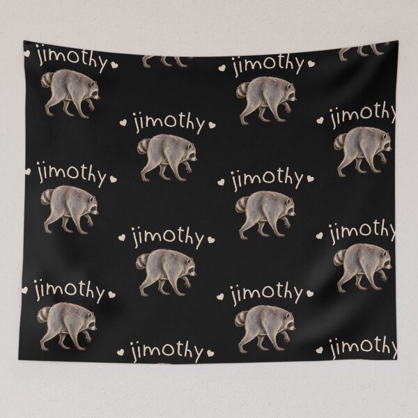 Item preview, Vintage Jimothy Raccoon Viral Wildlife Meme designed and sold by PixlCrypt.