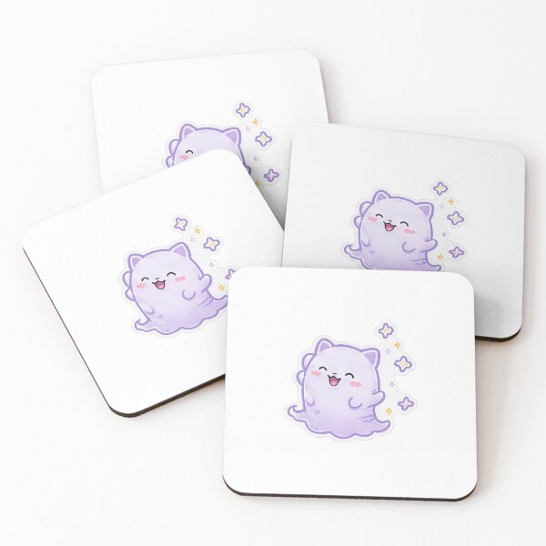 Item preview, Stellar Cute Ghost Mascot designed and sold by Bibiirano Store.