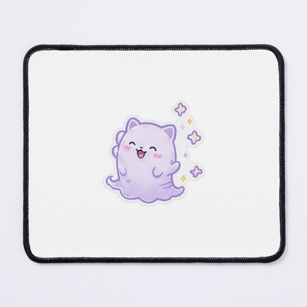 Item preview, Stellar Cute Ghost Mascot designed and sold by Bibiirano Store.