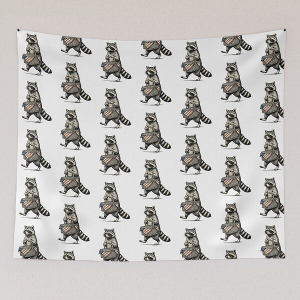 Item preview, Patriotic Raccoon designed and sold by Roy & Tiffany.