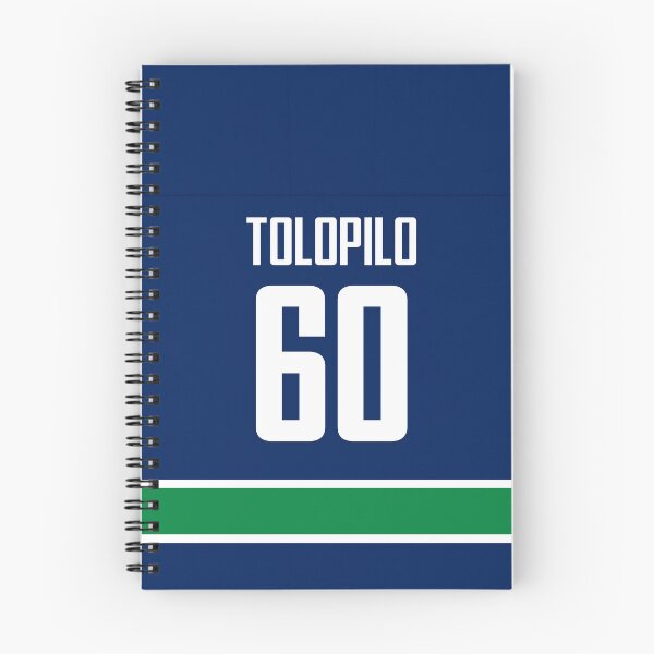 Item preview, Vancouver Canucks Nikita Tolopilo Home Jersey Back Phone Case designed and sold by IAmAlexaJericho.