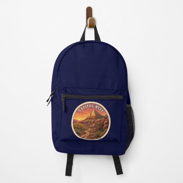 Item preview, Capitol Reef National Park Sunset with Hidden Bigfoot designed and sold by Swanny's Custom T-shirt and Gift Designs.