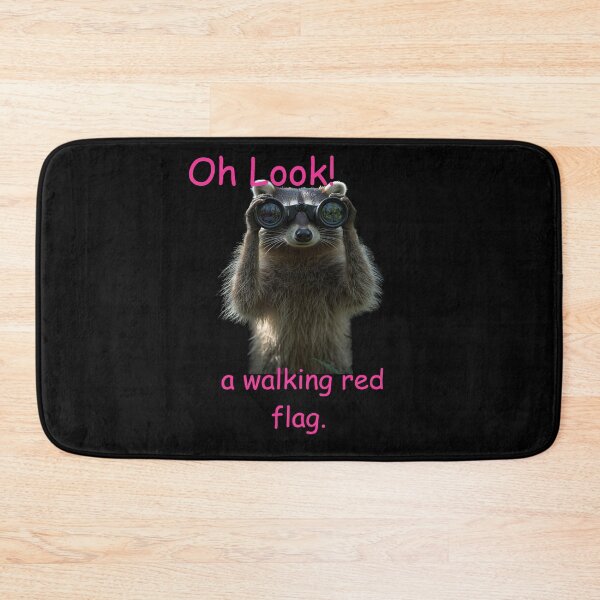 Item preview, Oh look, a walking red flag designed and sold by whatthefoxsays.