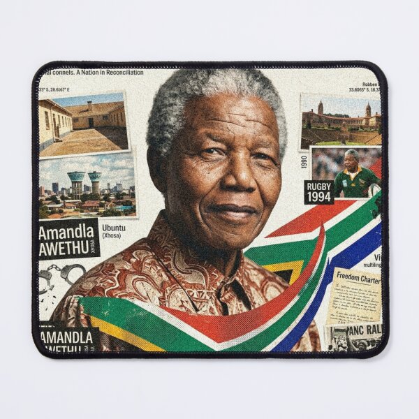 Item preview, Nelson Mandela designed and sold by Lowpolyworld.