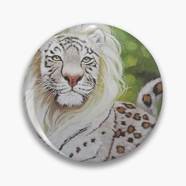 Item preview, Oil painting mythical big cat designed and sold by Yue Zeng Art Studio.