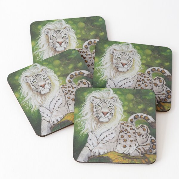Item preview, Oil painting mythical big cat designed and sold by Yue Zeng Art Studio.