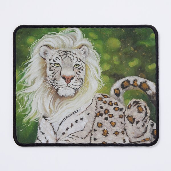 Item preview, Oil painting mythical big cat designed and sold by Yue Zeng Art Studio.