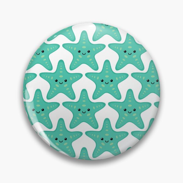 Item preview, Cute Green Starfish Ocean Summer Illustration designed and sold by BigDigital.