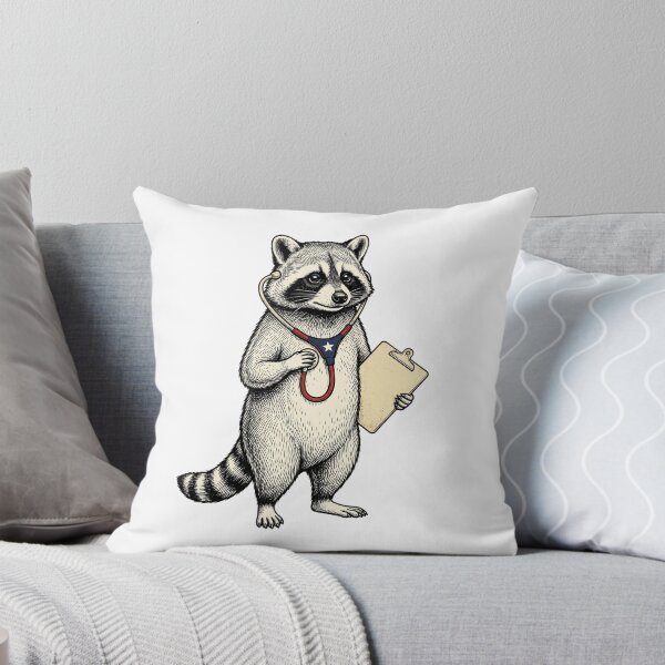 Item preview, Nurse Raccoon designed and sold by Tiffany Roy.